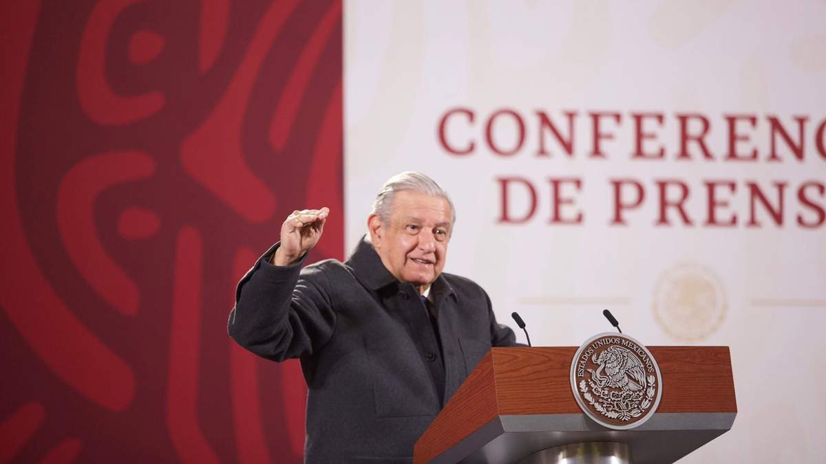 El presidente López Obrador