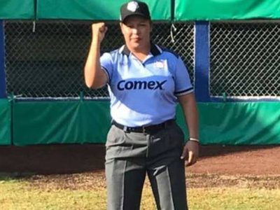 La historia de la primera ampáyer del beisbol mexicano