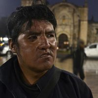 Herido de bala durante marchas antigubernamentales relata primer año de Boluarte en Perú