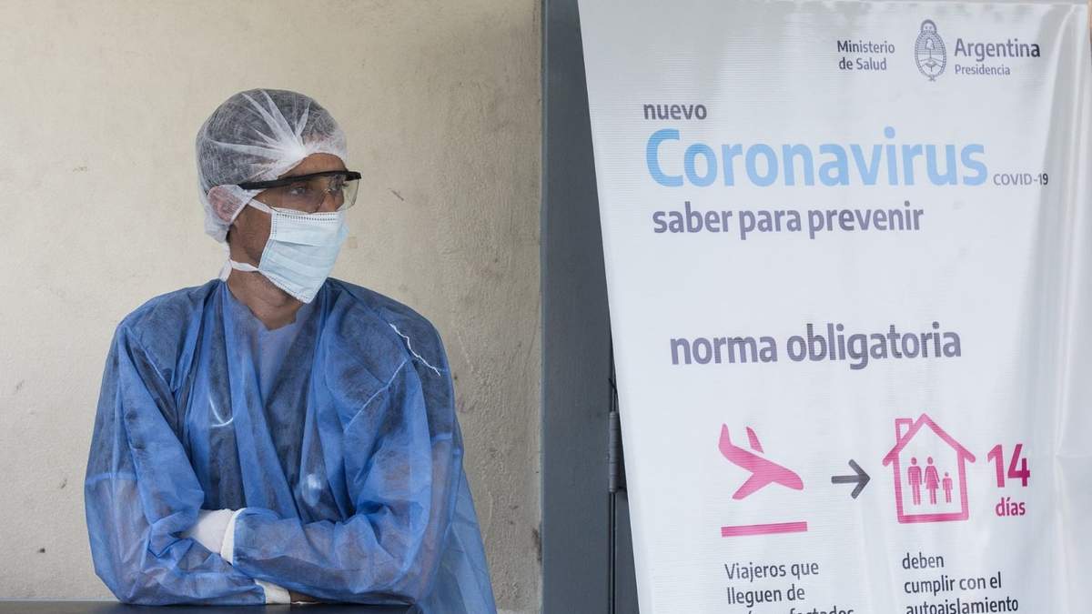 Coronavirus en Argentina. Fuente: (Twitter)