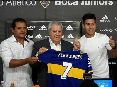 Boca presentó a su primer refuerzo de la temporada
