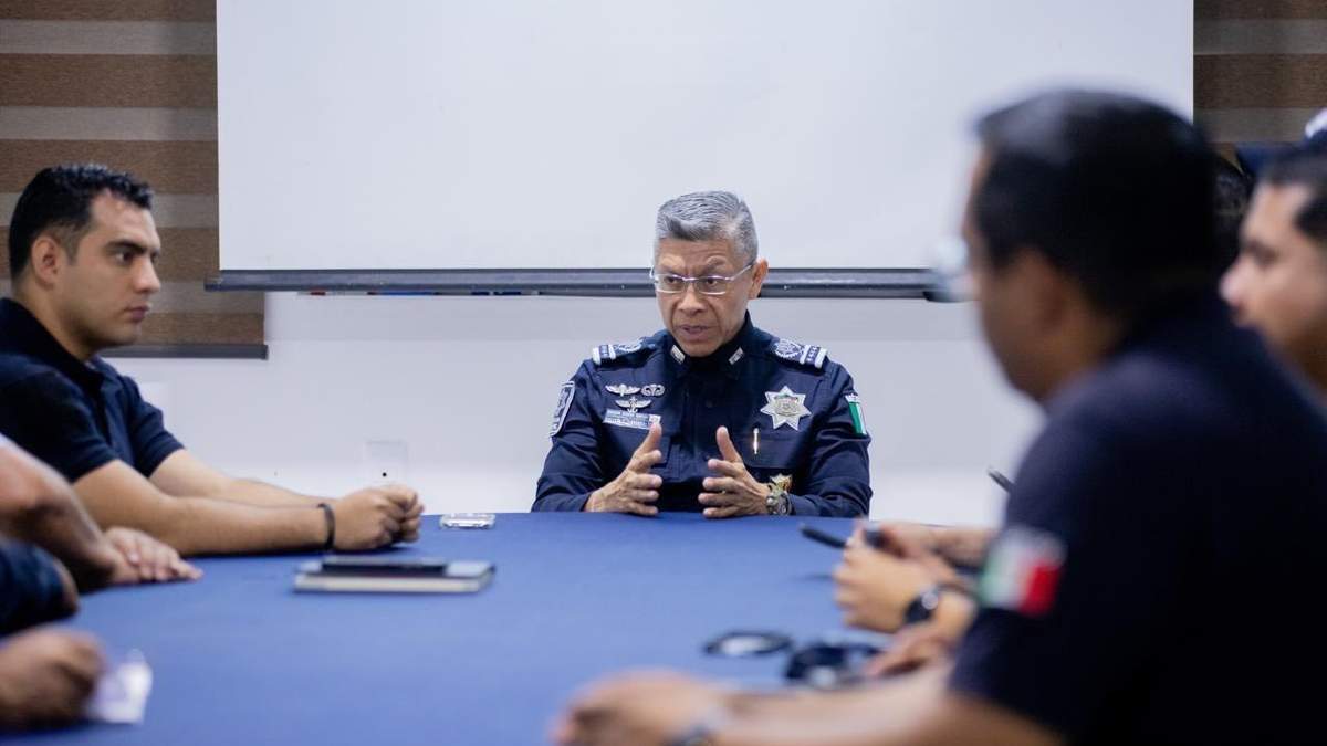 El titular de la SSP, contralmirante Gerardo Romero Santana