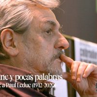 Homenaje al cineasta mexicano Paul Leduc en la Casa de América en Madrid, España