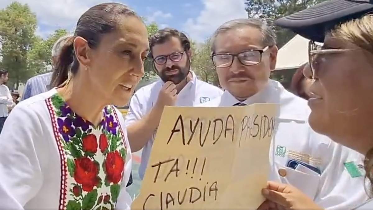 La presidenta Claudia Sheinbaum responde al reclamo de la madre de un niño con cáncer