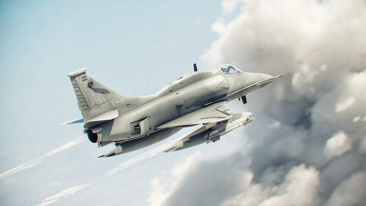 Un A-4AR Fightinghawk. Fuente: (Twitter)