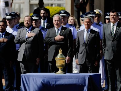 El corazón del primer emperador de Brasil llegó al país para celebrar los 200 años de independencia