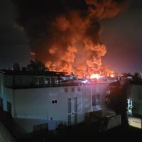 Explota pipa con combustóleo en el Periférico Ecológico de Puebla (Video)
