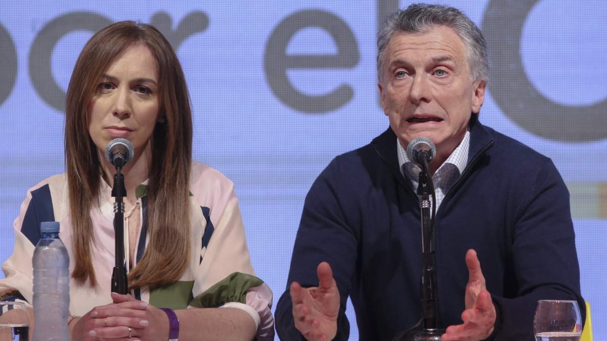 Mauricio Macri junto a María Eugenia Vidal. Fuente: (Twitter)