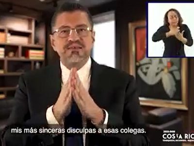 Presidente electo de Costa Rica pide perdón a las mujeres que acosó sexualmente en el Banco Mundial