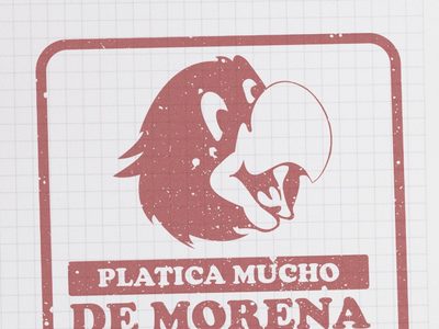 Tunden a Morena en redes sociales por difundir este "sello escolar"
