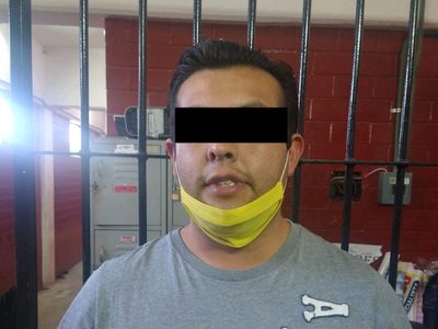 Arrestan 8 horas en Ecatepec a un hombre que se negó a usar cubrebocas