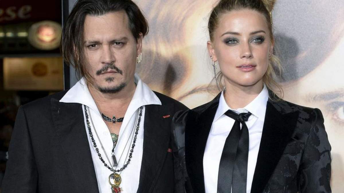 Johnny Depp y Amber Heard. Fuente: (Instagram)