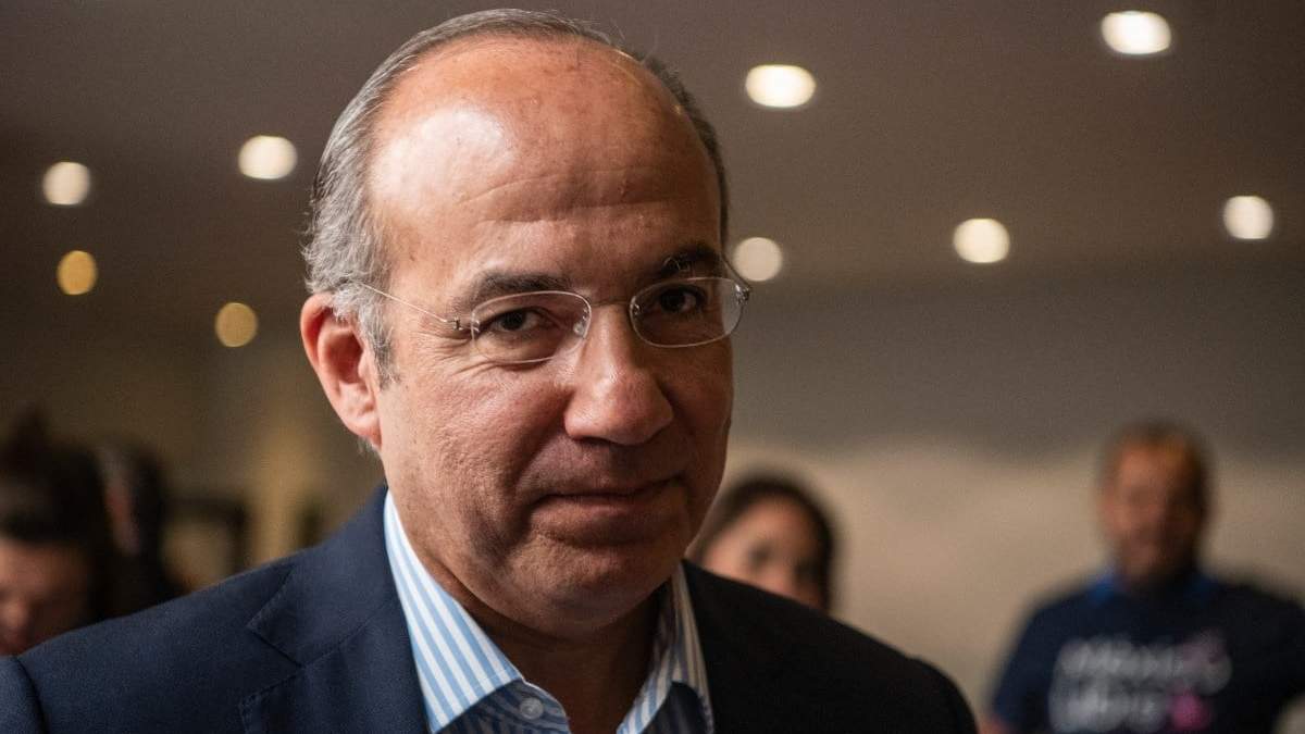 El expresidente Felipe Calderón