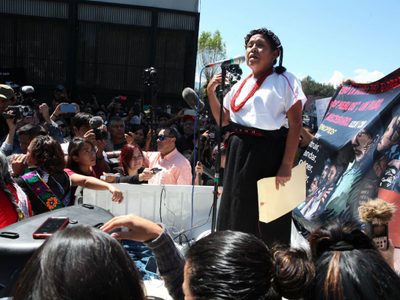 Marichuy, una vocera surgida de la tierra