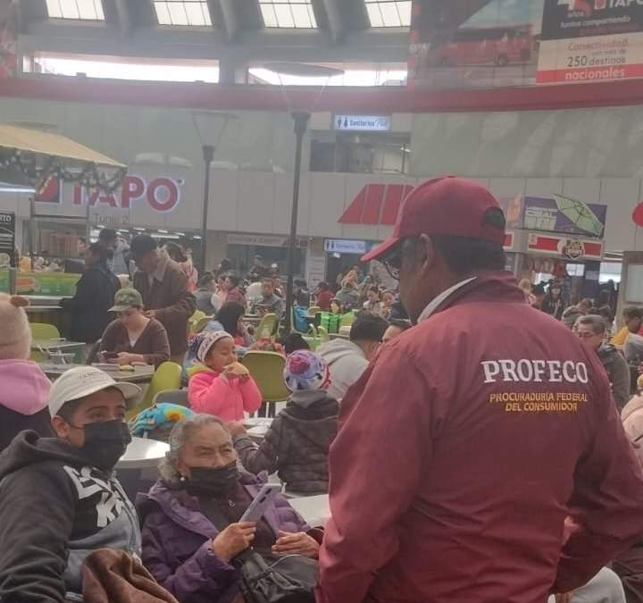 Operativo en terminales de autobuses