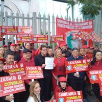 Sindicalistas del PJF se manifiestan para exigir que se mantengan sus prestaciones
