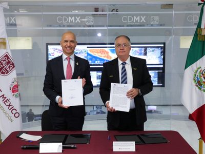 AICM y C5 firman convenio para fortalecer videovigilancia de cara al Mundial