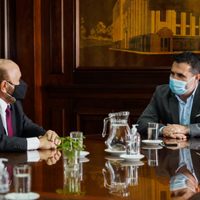 Darío Martínez anunció con Gildo Insfrán una inversión para obras de energía en Formosa