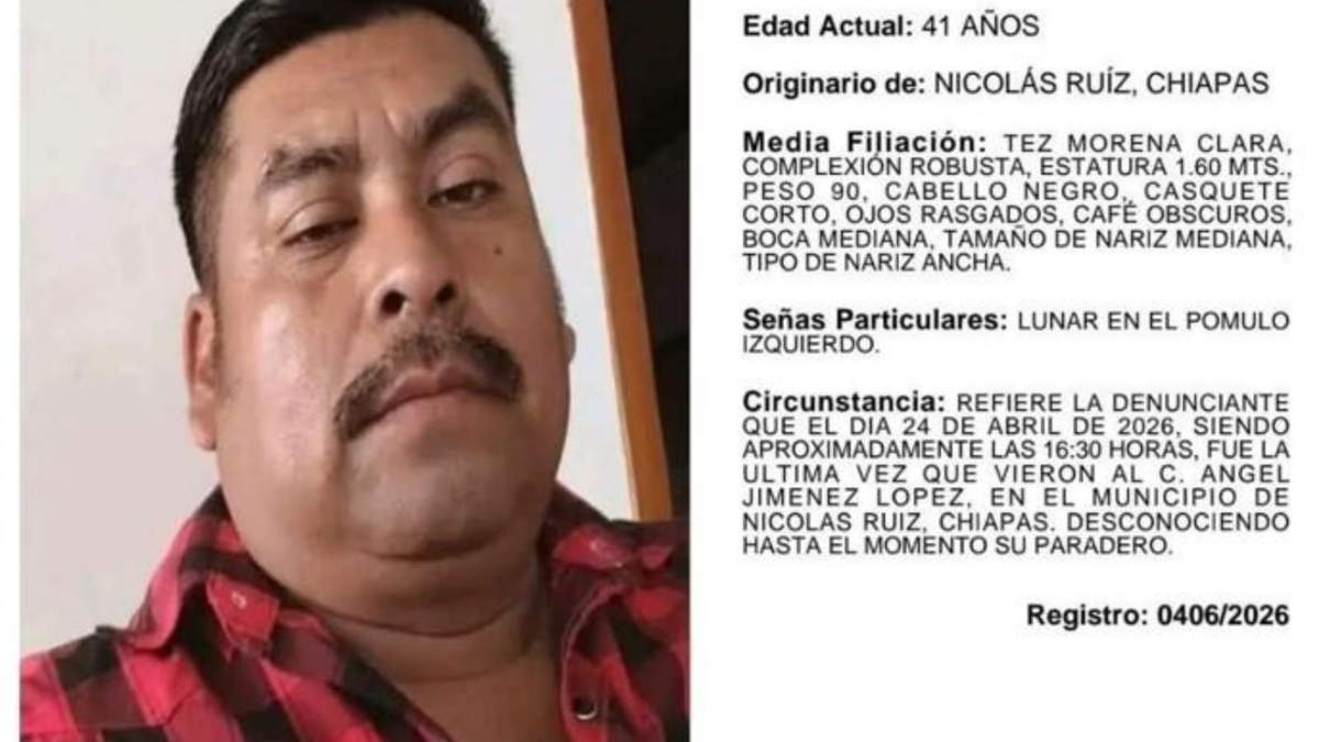 El organismo demandó medidas cautelares para la búsqueda con vida de Ángel Jiménez López, quien permanece desaparecido desde el día de la agresión
