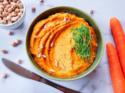 Hummus de zanahoria: lucite con esta tremenda receta para sumar a tus picadas