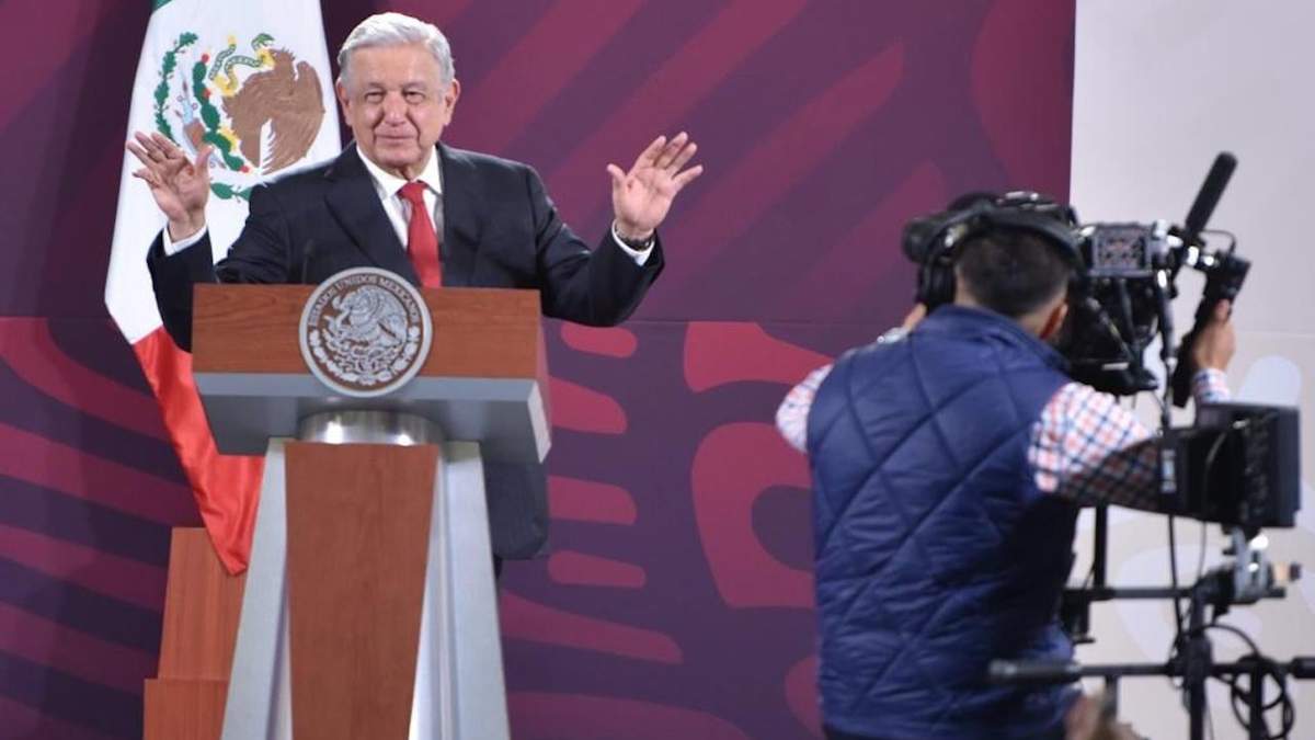 El presidente en su conferencia del miércoles