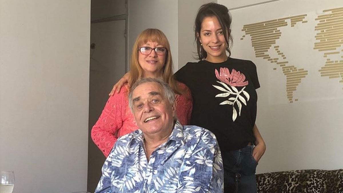 Camila Velasco. Sergio Velasco Ferrero. María Eugenia Zorzenón. Fuente: (Instagram)