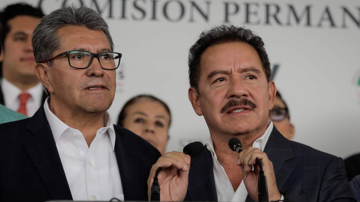 Ricardo Monreal e Ignacio Mier, en imagen del pasado 6 de junio