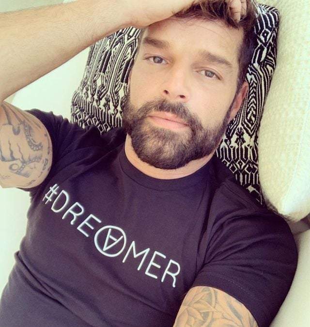 Ricky Martin. Fuente: (Instagram)