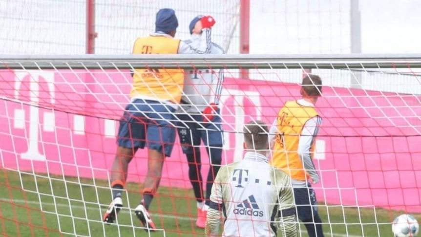 Duelo en el Bayern Munich. Fuente: (Twitter)