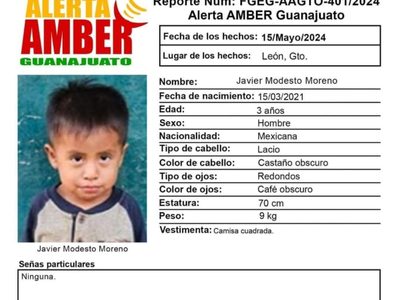 Hallan restos humanos en zona de búsqueda del niño Javier, desaparecido en León