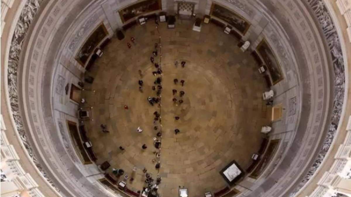 El interior del Capitolio de Estados Unidos
