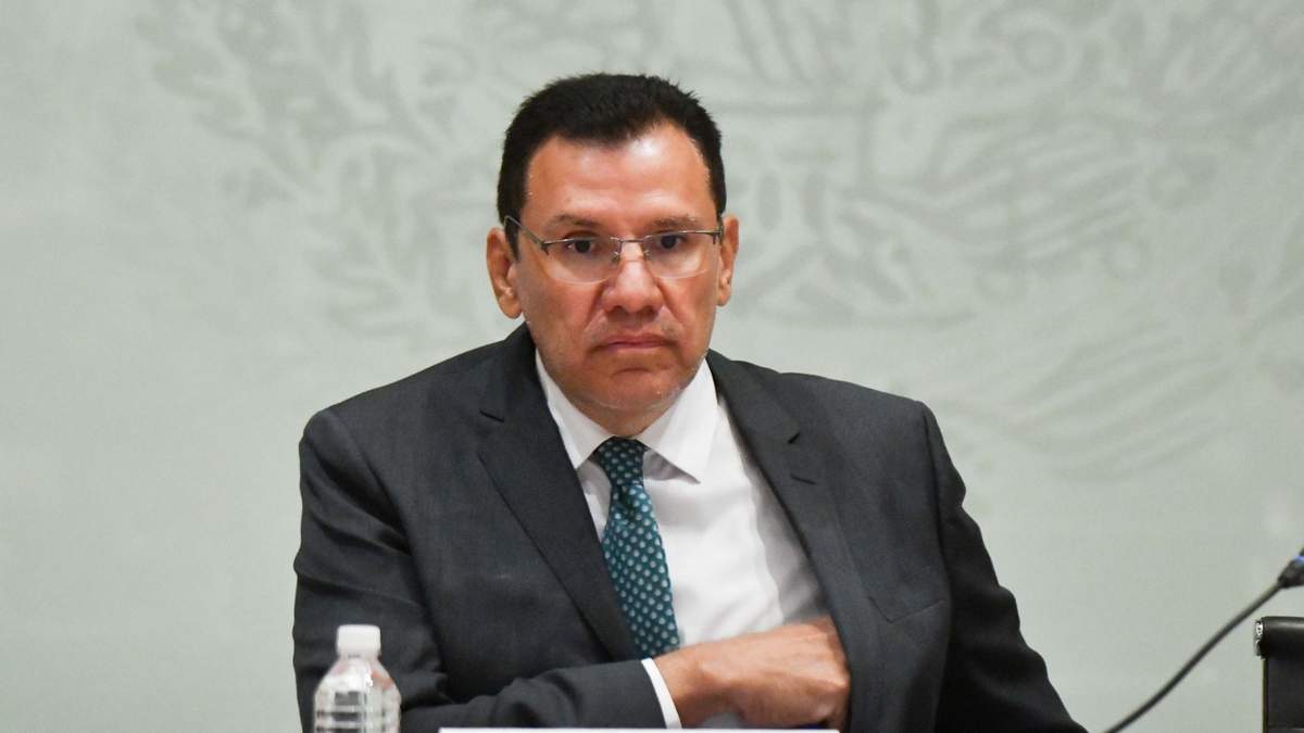 Carlos Lerma Cortés subsecretario de Ingresos, en conferencia