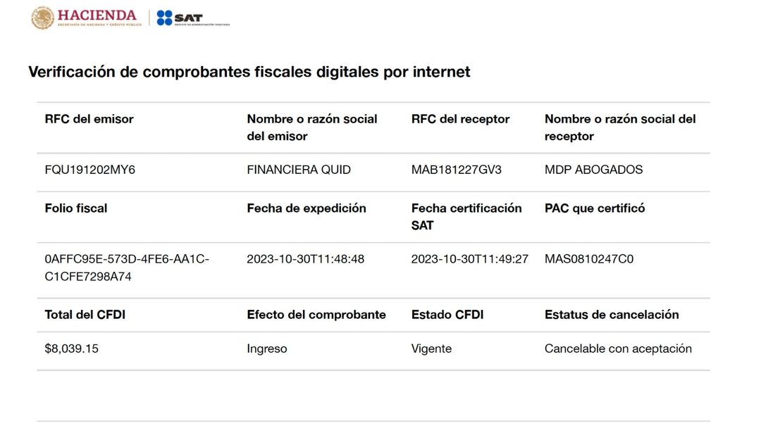 La financiera Quid y MDP Abogados. Foto Especial