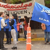 Trabajadores judiciales piden un bono de fin de año
