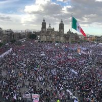 SSC reporta asistencia de 150 mil personas en el Zócalo para el AMLOFest