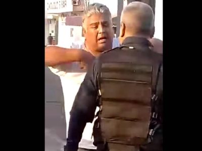 "Sabes quién soy y no puedes llevarme al bote": regidor morenista presuntamente ebrio reta a policía