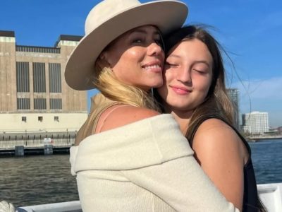 Nicole Neumann y su hija Allegra hicieron match con vestidos boho chic y calzado de impacto