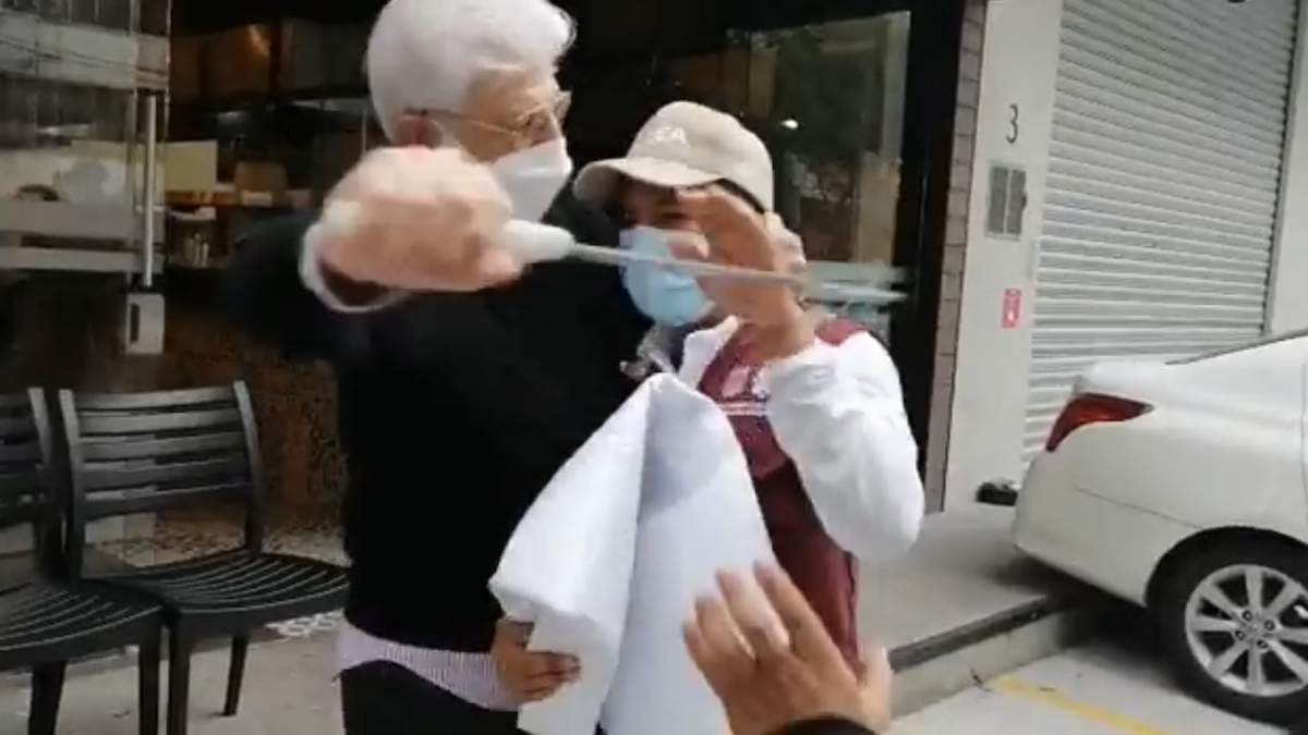 El momento de la agresión