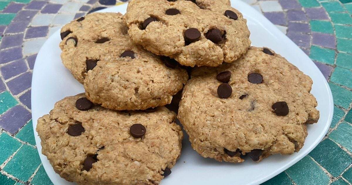 Cookies de maní y cerveza. Fuente: (Cookpad)