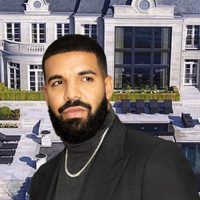 Madera, bronce y mucho brillo: Drake construyó una lujosa mansión para vivir en su ciudad natal