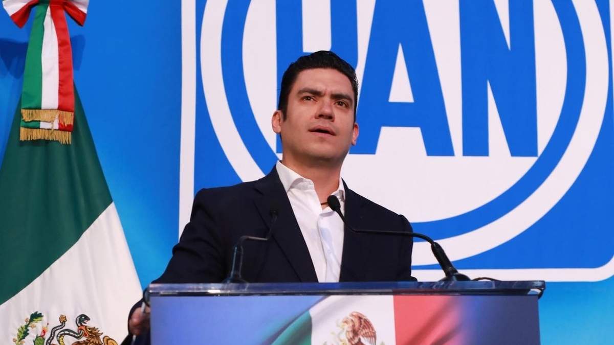 Jorge Romero en la plenaria panista