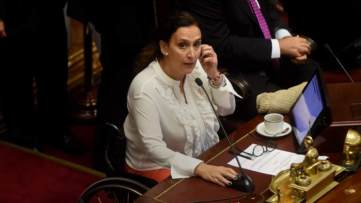 Gabriela Michetti, exvicepresidenta de la Nación. Fuente: (Twitter).
