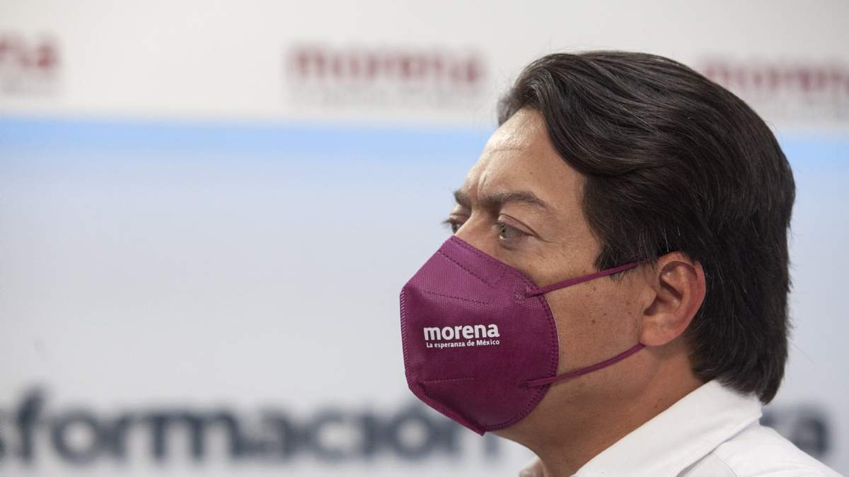 El presidente nacional de Morena Mario Delgado
