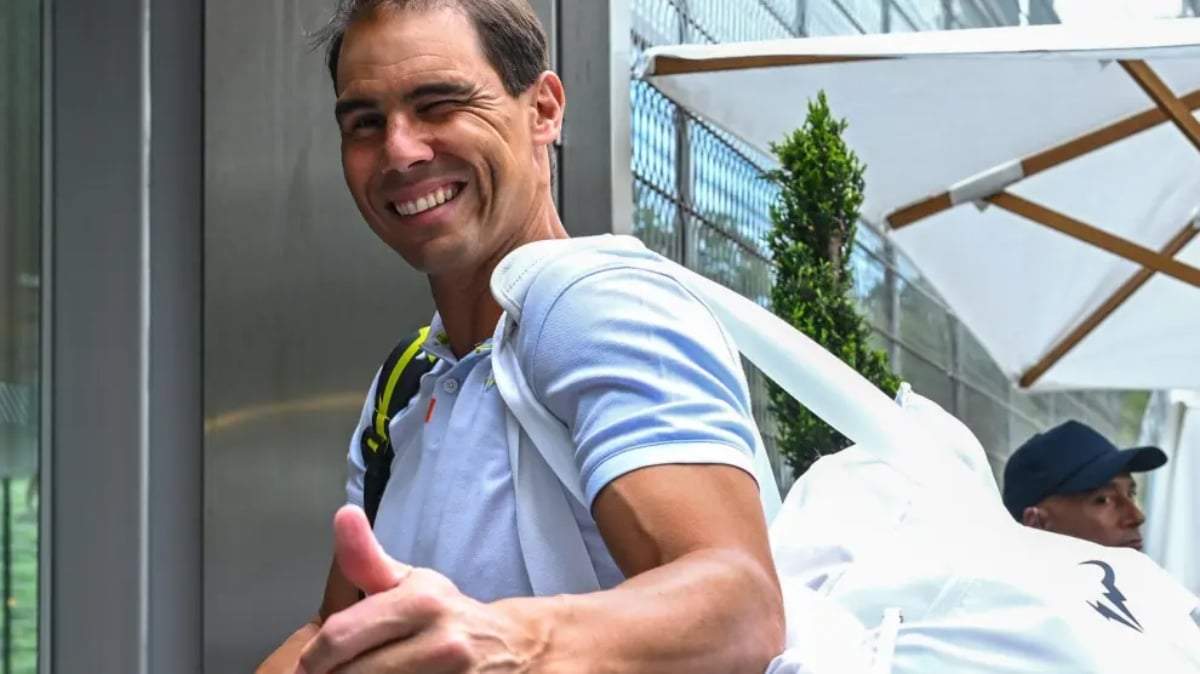 Rafael Nadal. Fuente: (X)