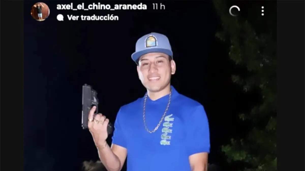 Axel "Chinito" Araneda, el narco de Allen acusado por la tragedia de la Ruta 22. Fuente (Facebook)