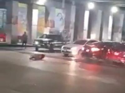 Automovilista atropelló a un hombre en Metepec; Detienen a dos personas (Video)