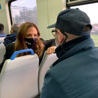 Tolosa Paz viajó en tren y comparó: “Santilli y Vidal no pueden mirar a los ojos a los trabajadores”