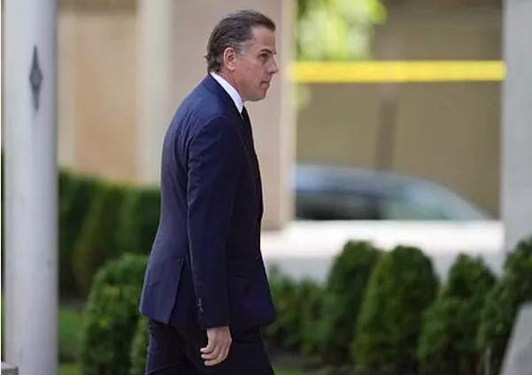 Hunter Biden, a su llegada a la Corte Federal