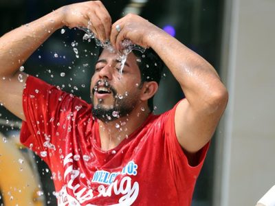 Ola de calor en Irak: la temperatura supera los 50°
