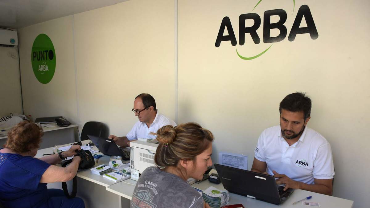 Oficina de ARBA. Fuente: (Instagram)